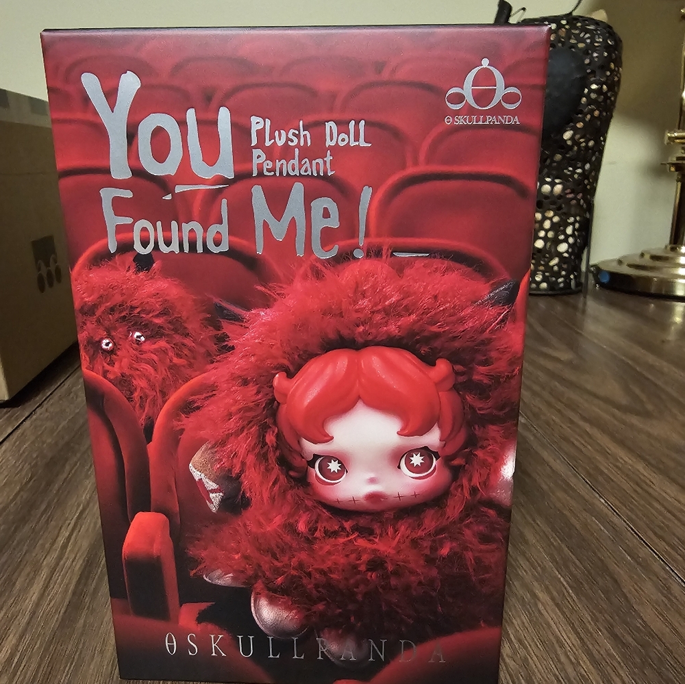 Skullpanda You Found Me Plush Doll Pendant
